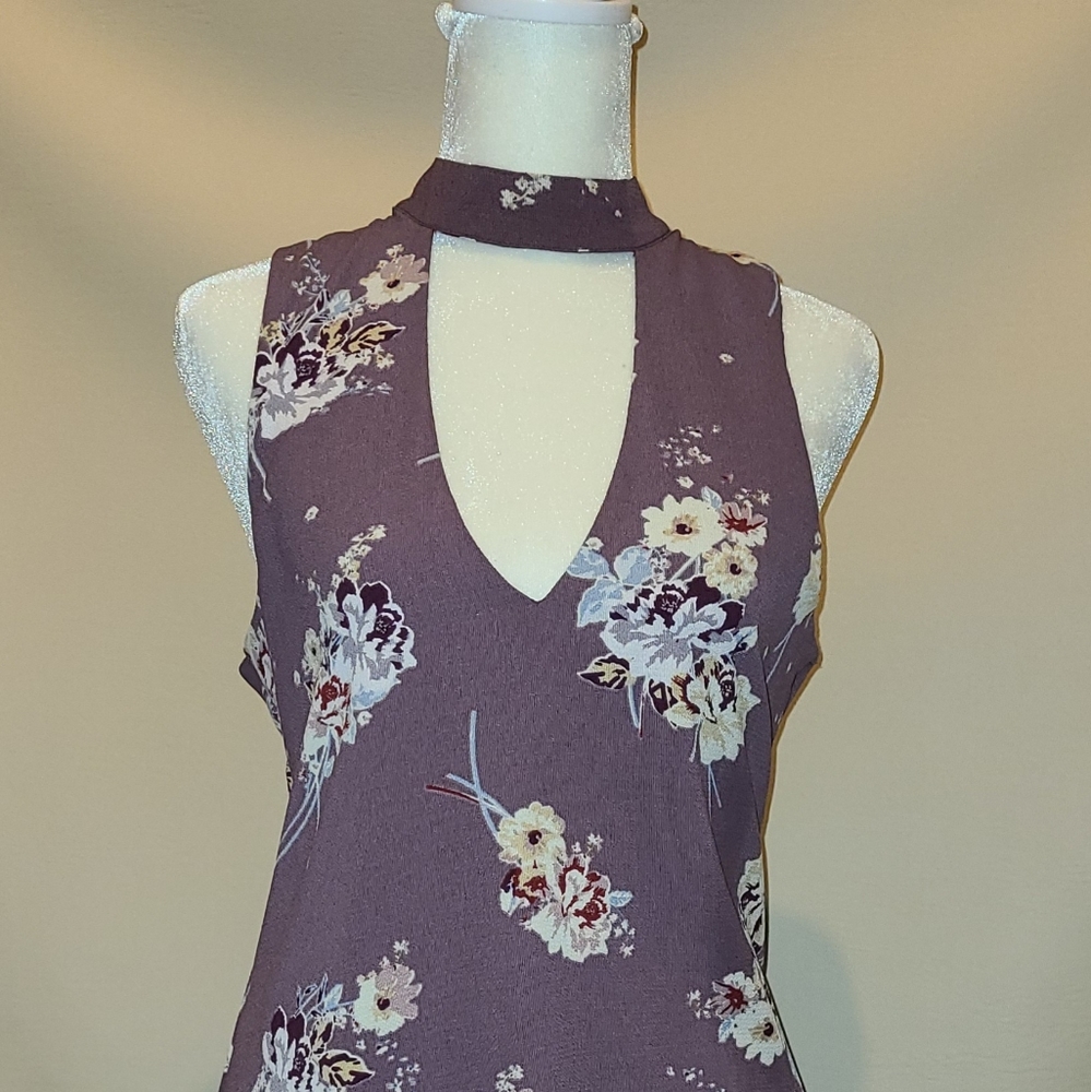 SOCIALITE HARPER CHOKER  DRESS	 M